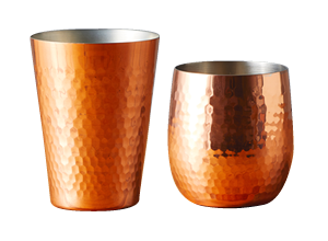 銅製タンブラー＆銅製ロックカップ
