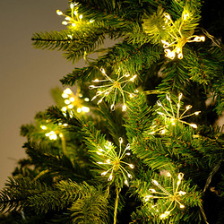 クリスマス LEDブルーミング ライトガーランド(240cm)