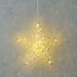 クリスマス ハンギング LEDライト(STAR)