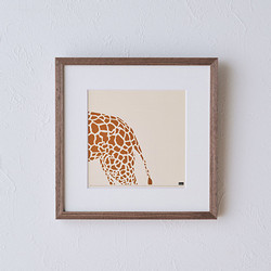 アートフレーム【Toshiaki Yasukawa】Giraffe